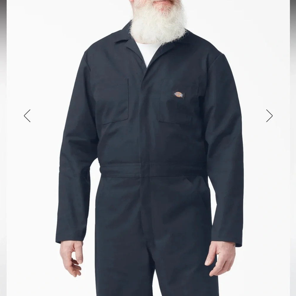 NWT Dickies Navy Blue Coveralls Sz 3XL